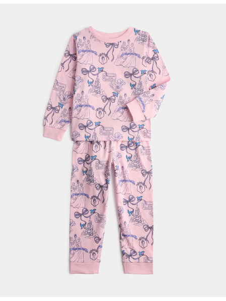 Marks & Spencer Pyžamo z čisté bavlny Disney Princess™ (1-8 let) Marks & Spencer modrá