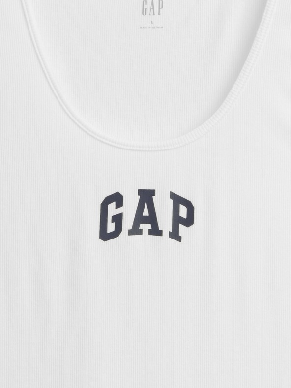 GAP Žebrované tílko s logem GAP
