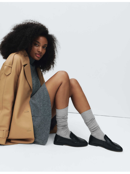 Marks & Spencer Vysoce měkké ponožky ke kolenům s technologií Freshfeet a technologií Freshfeet, 2 ks v balení Marks & Spencer šedá