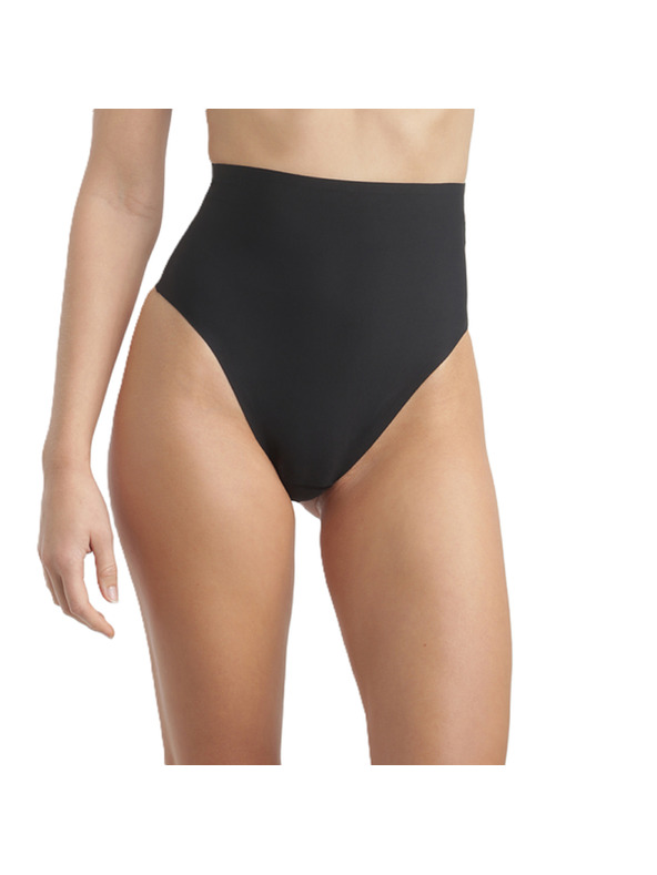 Bellinda INVISIBLE SILHOUETTE MID WAIST THONG - Dámská tvarující tanga - černá