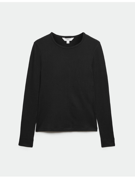 Marks & Spencer Top z ultra jemného materiálu Marks & Spencer černá