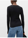 Marks & Spencer Top z ultra jemného materiálu Marks & Spencer černá