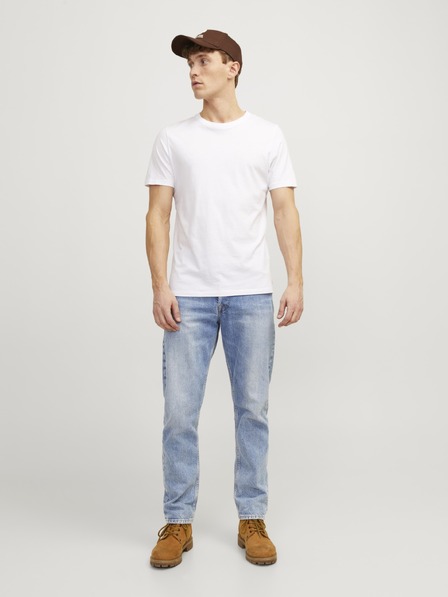 Jack & Jones JJICHRIS pánské modré loosefit džíny