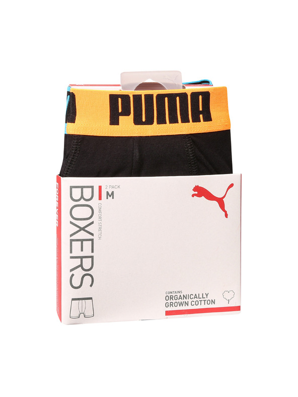 Puma Sada dvou - pánské boxerky Puma černé