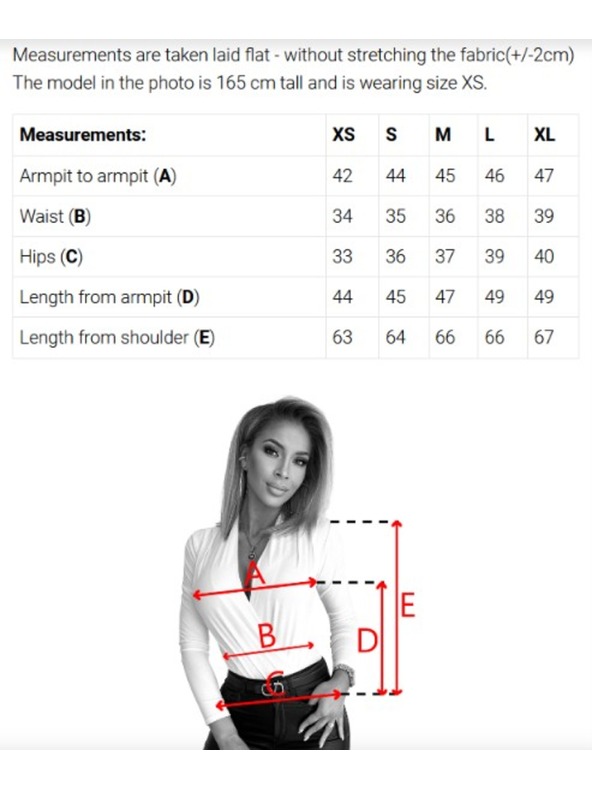 numoco Zelené dámské body s psaníčkovým výstřihem Numoco