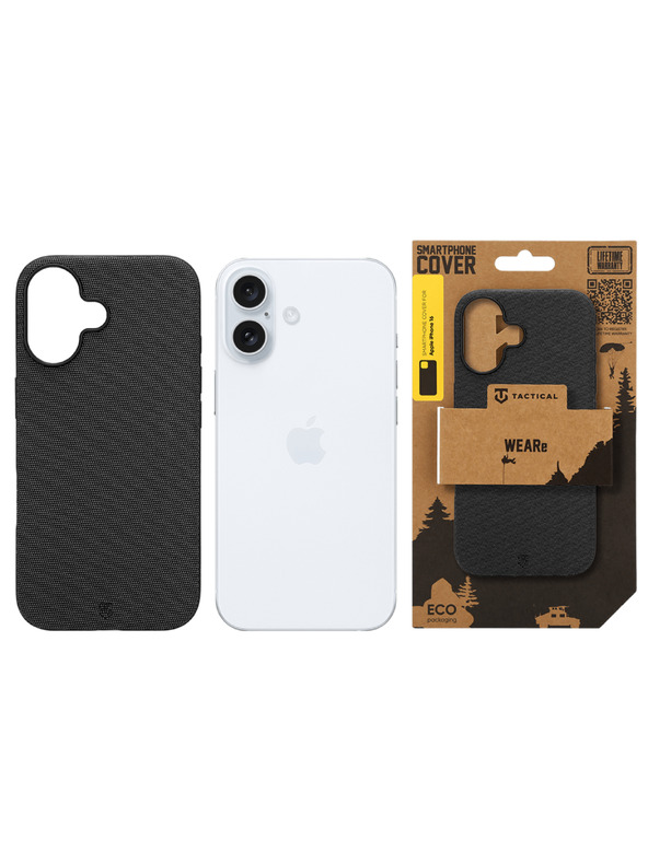 Tactical Tactical MagForce WEARe Kryt pro Apple iPhone 16 Black