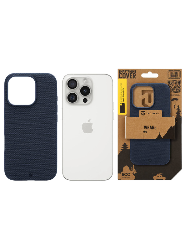 Tactical Tactical MagForce WEARe Kryt pro Apple iPhone 16 Pro Blue
