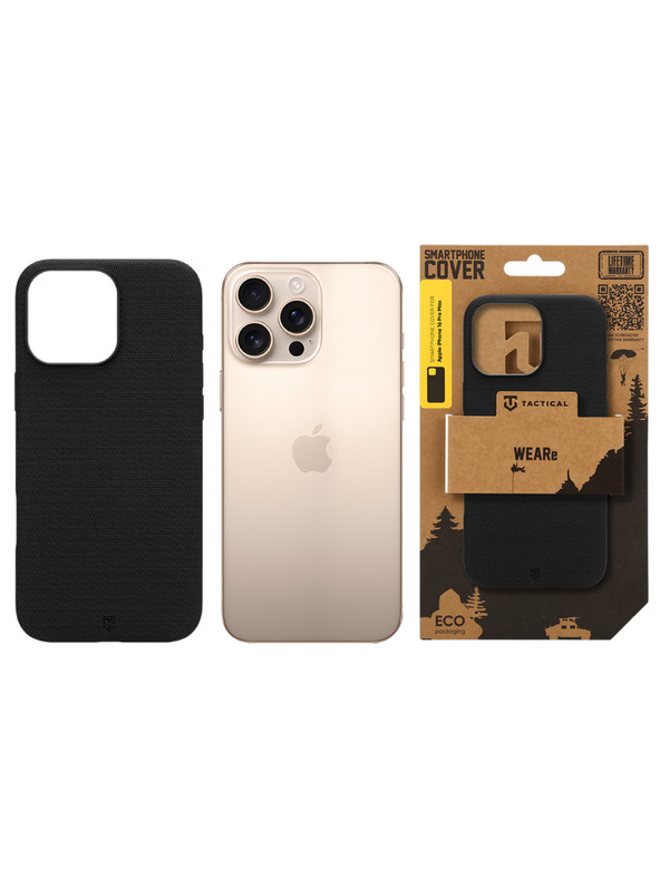 Tactical Tactical MagForce WEARe Kryt pro Apple iPhone 16 Pro Max Black