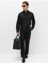 Marks & Spencer Košile z bavlny klasického střihu s nežehlivou úpravou Marks & Spencer černá