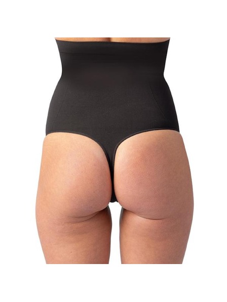 Bellinda INVISIBLE SILHOUETTE HIGH WAIST THONG - Dámská formující tanga s vysokým pasem - černá