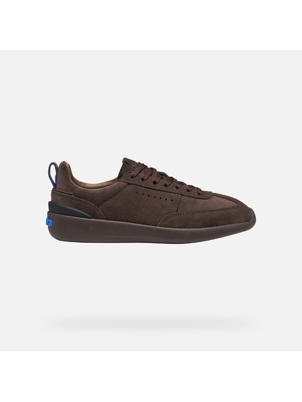 Geox Tmavě hnědé dámské tenisky Geox GXRN-02