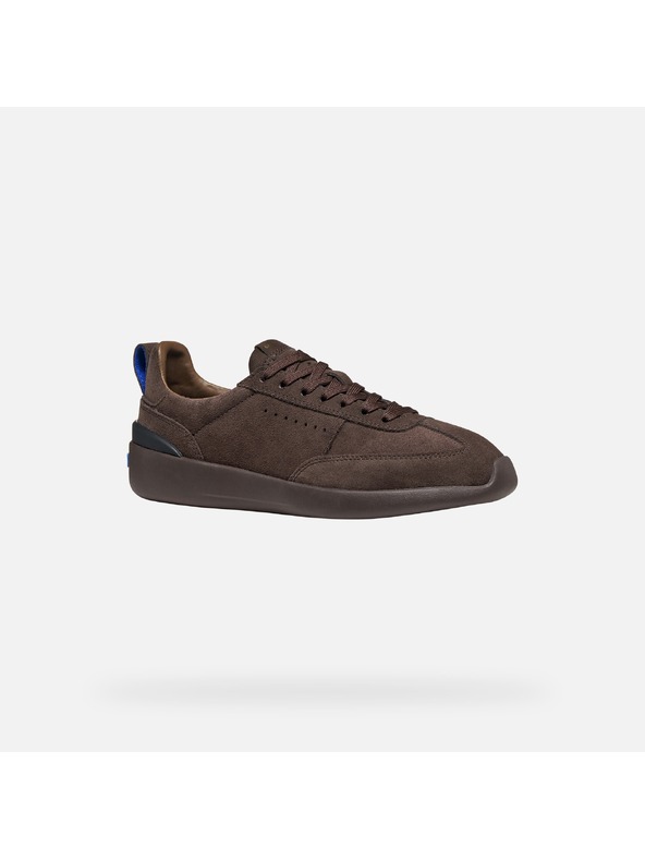 Geox Tmavě hnědé dámské tenisky Geox GXRN-02