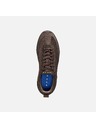 Geox Tmavě hnědé dámské tenisky Geox GXRN-02