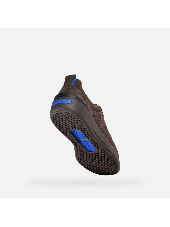Geox Tmavě hnědé dámské tenisky Geox GXRN-02