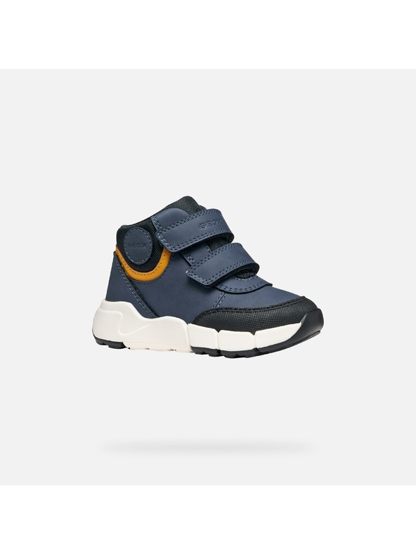 Geox Modrá chlapecká kotníková obuv Geox Flexyper Mini