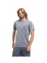 Meatfly Meatfly pánské tričko Core Pewter Acid Wash