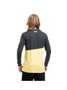 Meatfly Meatfly pánské tričko s dlouhým rukávem Judgement Yellow Cream / Charcoal Heather