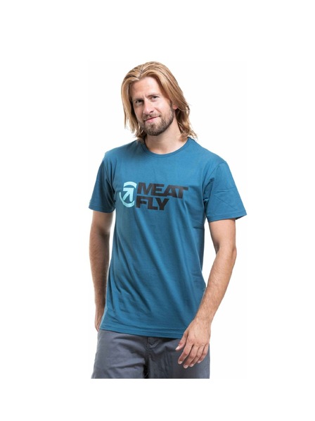 Meatfly Meatfly pánské tričko Revital Super Teal
