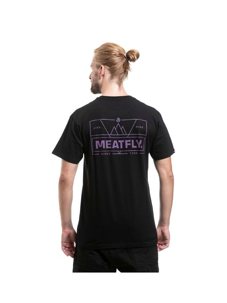 Meatfly Meatfly pánské tričko Lorim Black