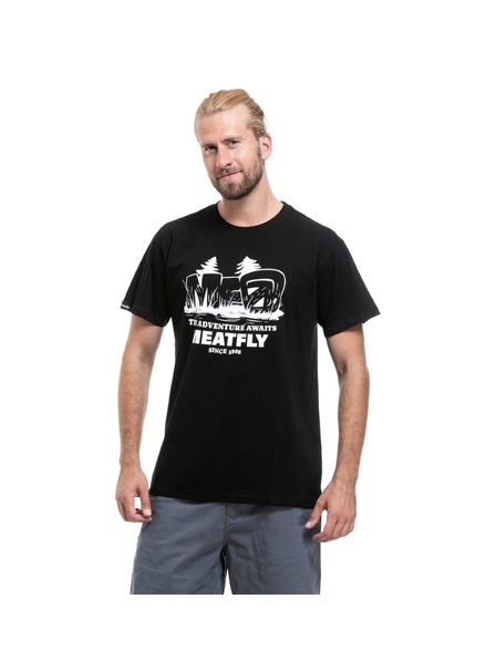 Meatfly Meatfly pánské tričko Adventure Black