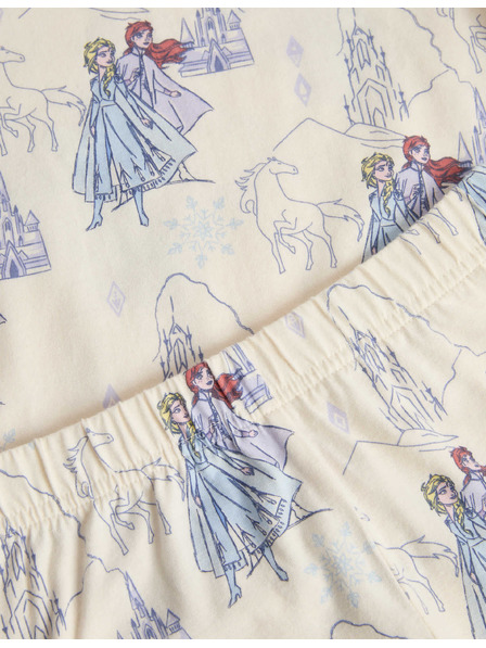 Marks & Spencer Pyžamo Disney Ledové království™ (1–8 let) Marks & Spencer smetanová