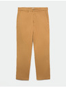 Marks & Spencer Keprové chino kalhoty Heritage normálního střihu Marks & Spencer hnědá