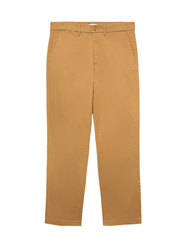 Marks & Spencer Keprové chino kalhoty Heritage normálního střihu Marks & Spencer hnědá
