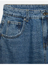 Marks & Spencer Volné džíny střihu baggy z čisté bavlny (6–16 let) Marks & Spencer modrá