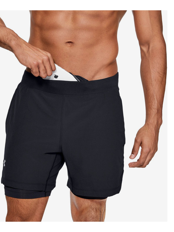 Under Armour Qualifier 2-in-1 Kraťasy