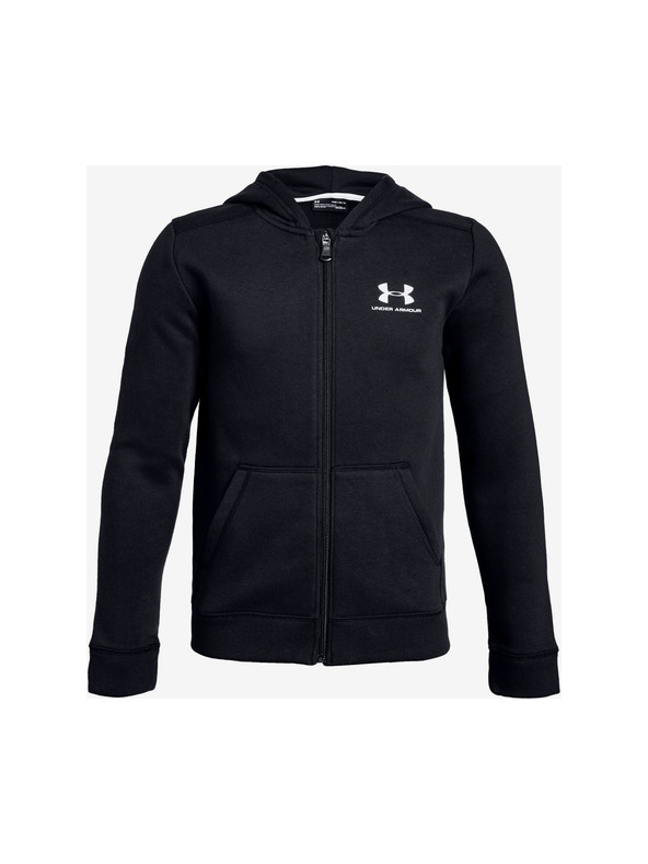 Under Armour Chlapecká mikina Under Armour Eu Cotton Fleece Full Zip